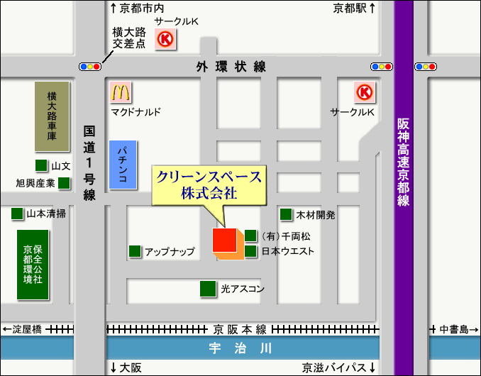 アクセスマップ